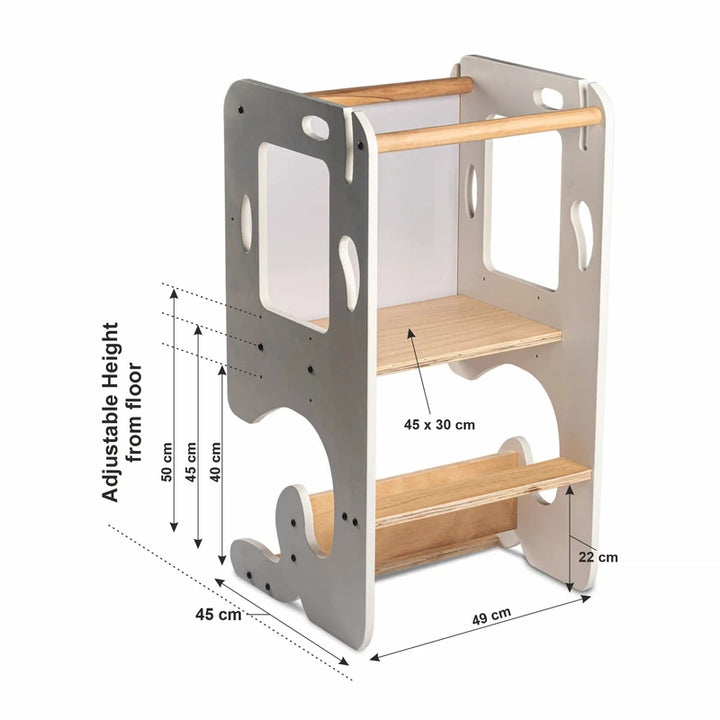 4-in-1 Learning Tower (Assorted colours) - COD Not Available