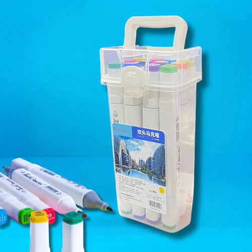 CuddleNest Premium Set o 12 Marker Set  | Dual Tip Art Maker