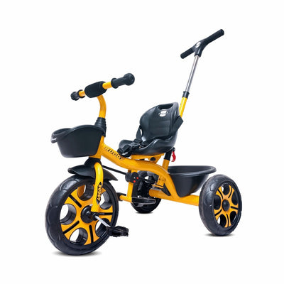 Buddy Plug N Play Kids Tricycle | Capacity Upto 30 Kgs (Yellow)