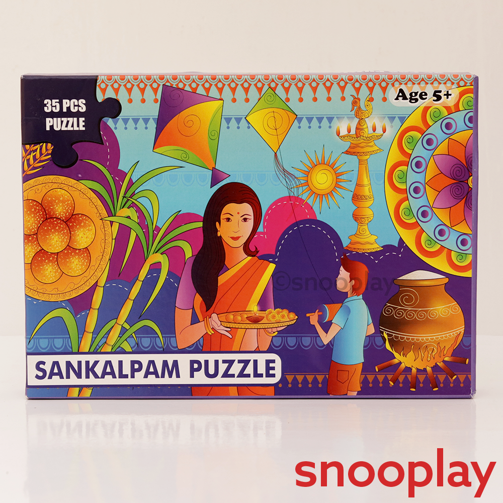 Puzzle for Kids - Sankranthi | 35 Pcs