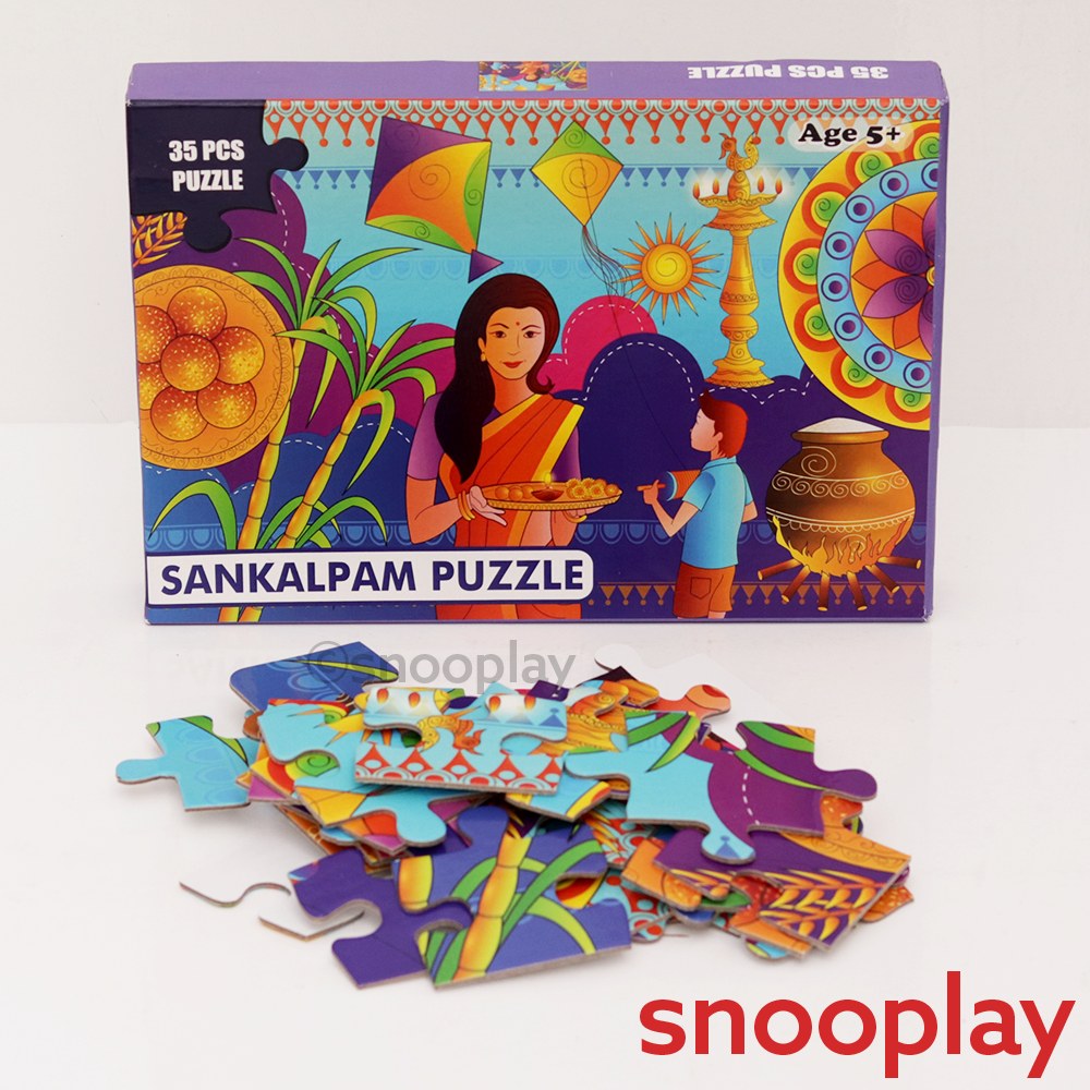 Puzzle for Kids - Sankranthi | 35 Pcs