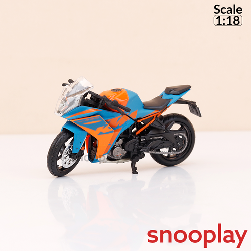 Maisto Original Licensed KTM RC 390 Diecast Bike | 1:18 Scale | 14 Years till Grown Ups