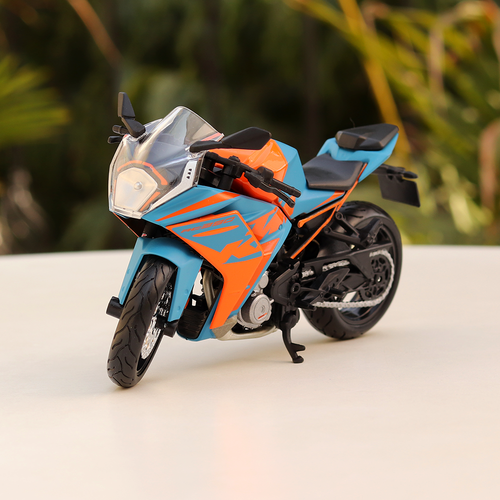 Original Licensed KTM RC 390 Bike | 1:12 Scale (14 Years till Grown Ups) - Blue