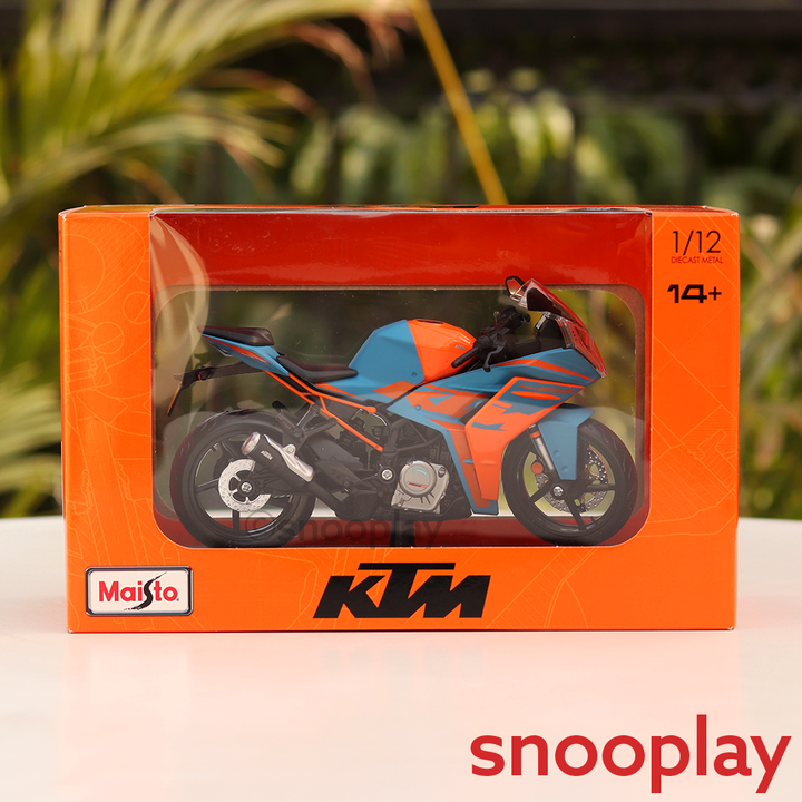 Original and Licensed KTM RC 390 Bike (1:12 Scale) Model