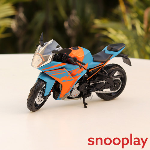 Original Licensed KTM RC 390 Bike | 1:12 Scale (14 Years till Grown Ups) - Blue
