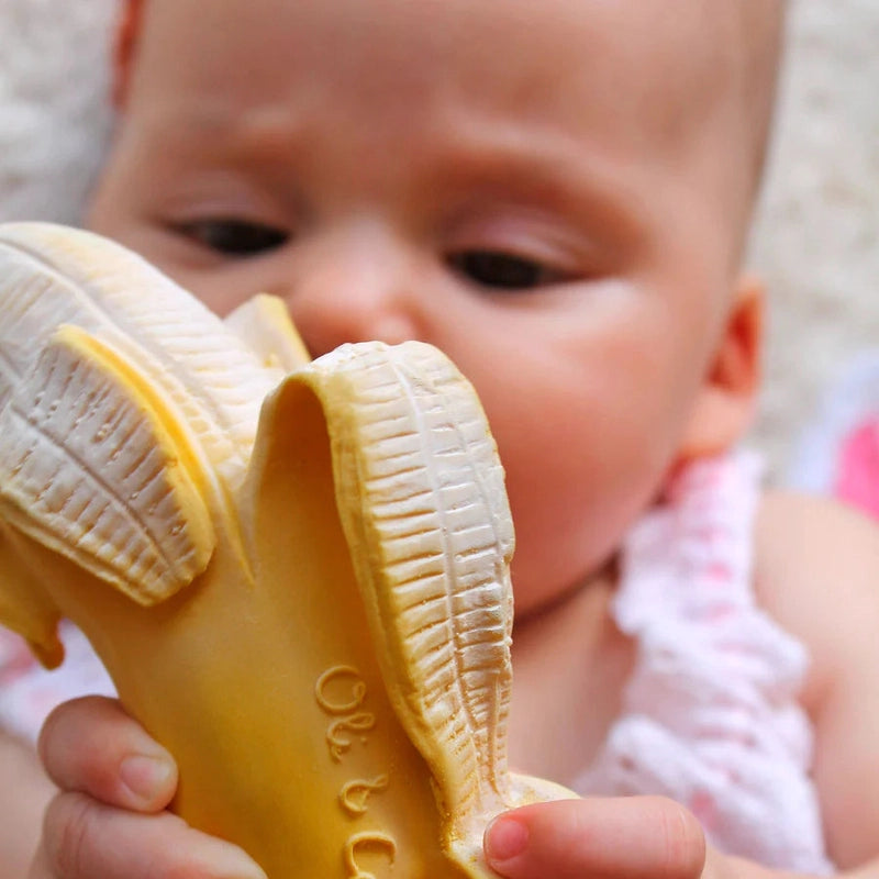 Ana Banana Natural Rubber Teether