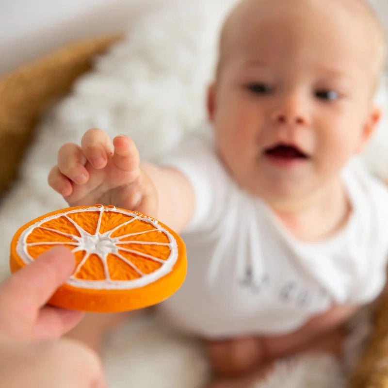 Clementino The Orange Natural Rubber Teether