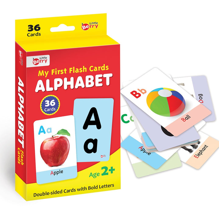 My First Alphabets Flash Cards (36 cards)