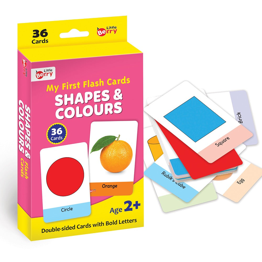 My First Shapes and Colours Flash Cards (36 cards)