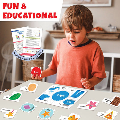 Shape, Colour, Sorting & Classification Puzzle Combo With Activity Book