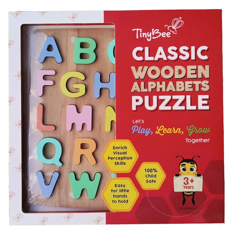 Classic Wooden Alphabet Puzzle