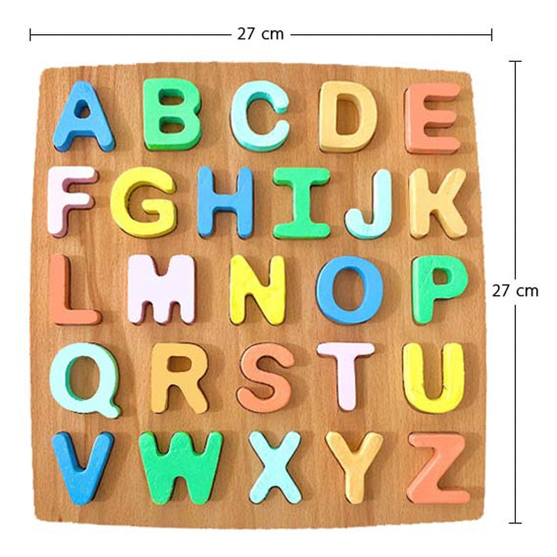 Classic Wooden Alphabet Puzzle