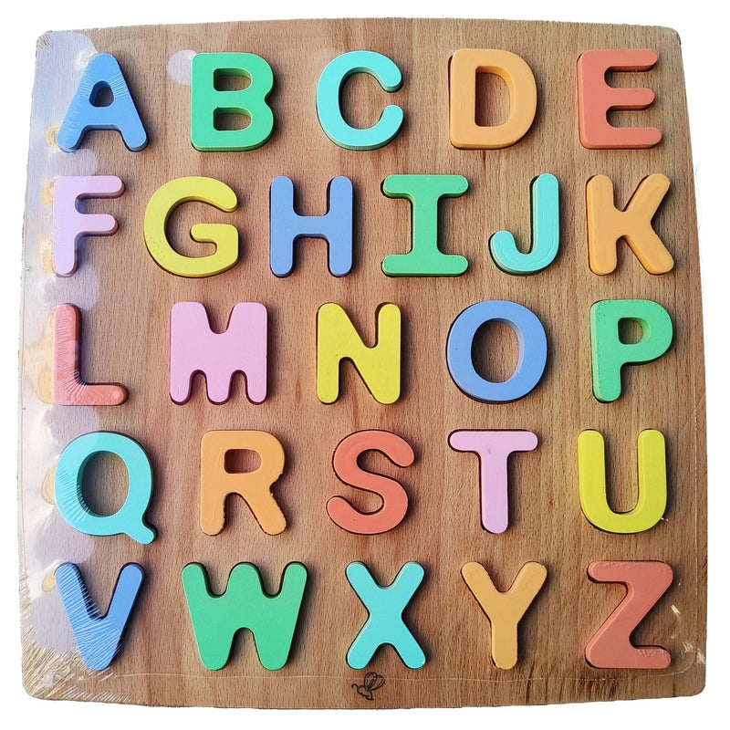 Classic Wooden Alphabet Puzzle