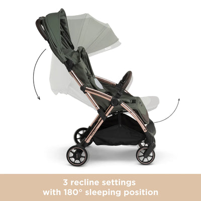Baby Influencer Stroller Black Brown |  COD not Available
