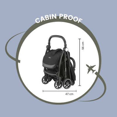 Baby Magicfold Plus Stroller (Black) | COD not Available