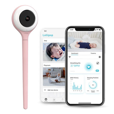 Smart Baby Camera (Baby Monitor) - Cotton Candy