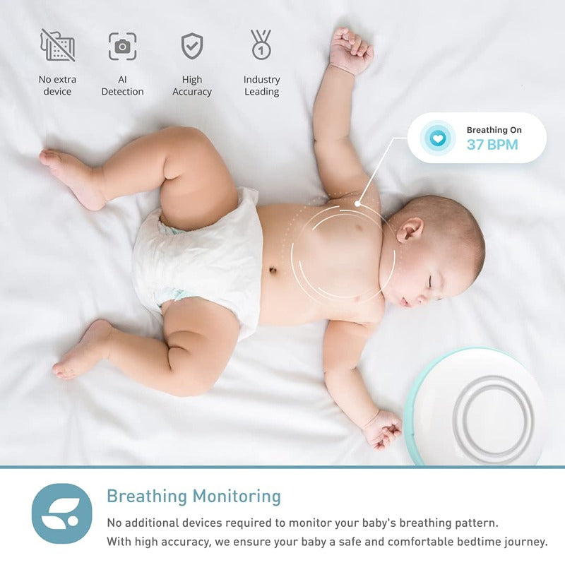 Smart Baby Camera (Baby Monitor) - Cotton Candy