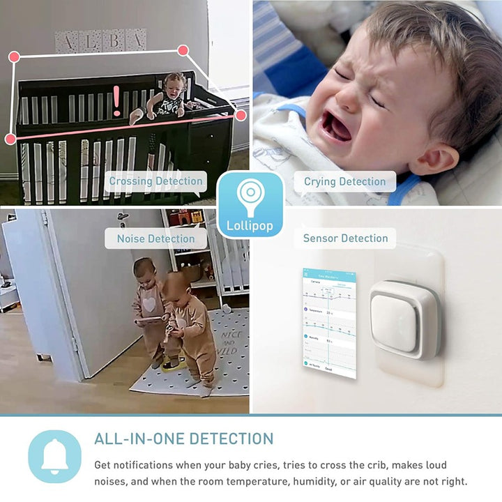 Smart Baby Camera (Baby Monitor) - Cotton Candy