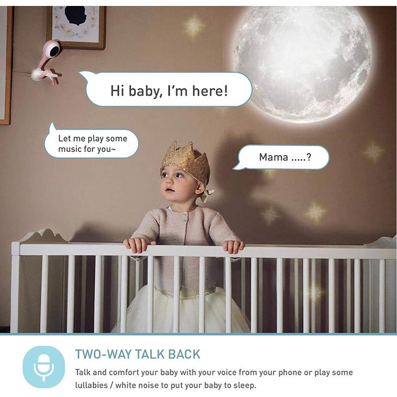 Smart Baby Camera (Baby Monitor) -  Pistachio