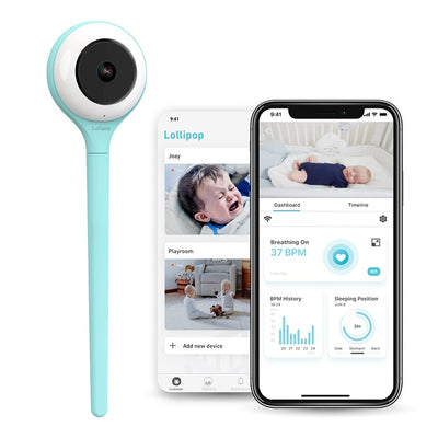 Smart Baby Camera (Baby Monitor) - Turquoise