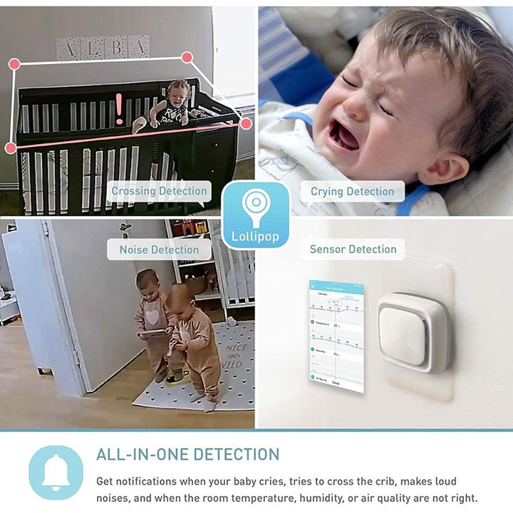 Smart Baby Camera (Baby Monitor) - Turquoise