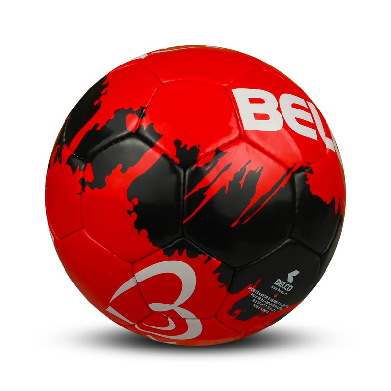 Belco Premium Red Love Football (1 football with needle) (Size 5) | 11+ Years