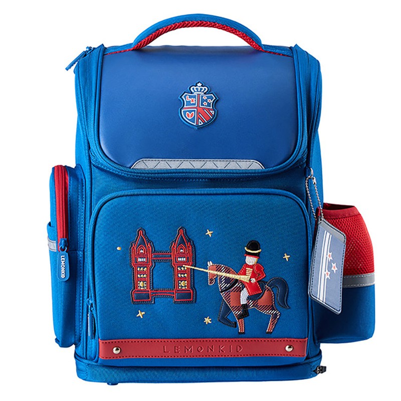 Ergonomic School Backpack (London Theme) - Big