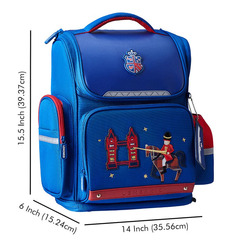 Ergonomic School Backpack (London Theme) - Big