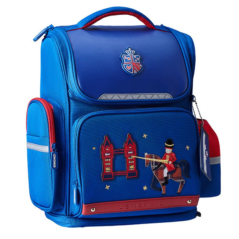 Ergonomic School Backpack (London Theme) - Big