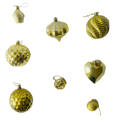 Christmas Ball Ornaments for Tree Hanging Decorations (40 Pcs Set)