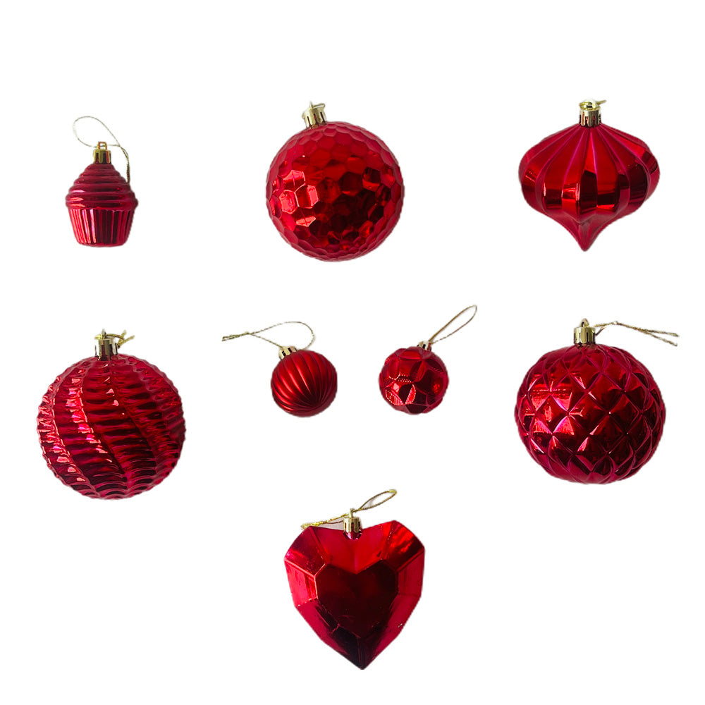 Christmas Ball Ornaments for Tree Hanging Decorations (40 Pcs Set)