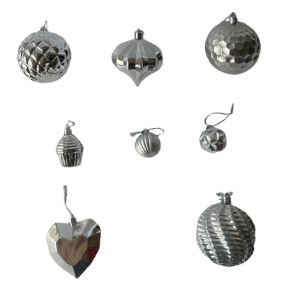 Christmas Ball Ornaments for Tree Hanging Decorations (40 Pcs Set)