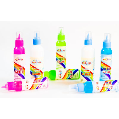 Premium Slime Starter kit Pack of 8 (Multicolor)