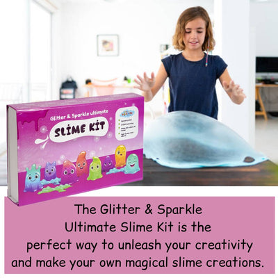 Ultimate DIY Slime Making Kit (Glitter & Sparkle - Make 20+ Slime)