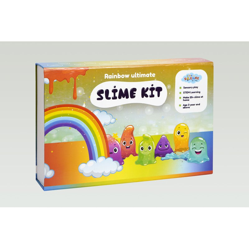 Ultimate DIY Slime Making Kit (Rainbow - Make 25+ Slime)