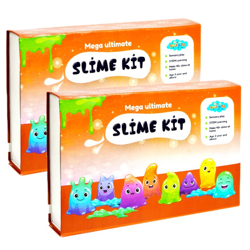 102 DIY Pieces Ultimate Slime Making Kit (Mega Ultimate - Make 80+ Slime)