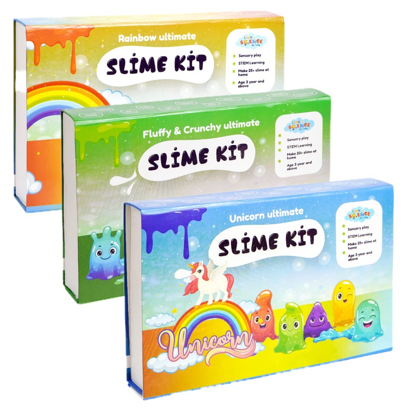 116 Pieces Ultimate DIY Slime Making Kit ( Fluffy and Crunchy, Unicorn, Rainbow Slime Kit - Make 75+ Slime) Combo Pack of 2