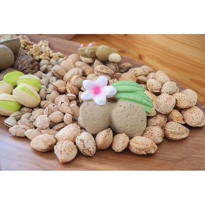 Aly The Almond Natural Rubber Teether