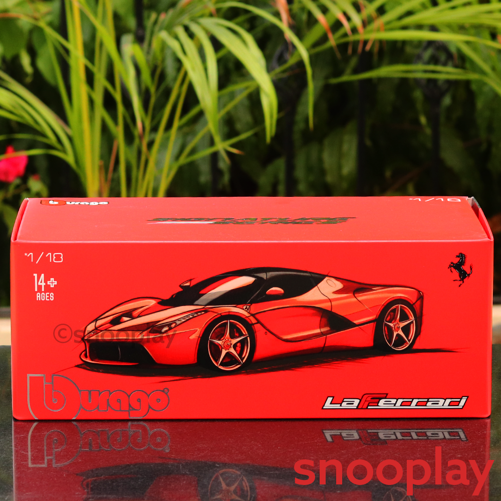 Official Licensed Diecast La Ferrari with Openable Parts (Scale 1:18) - COD Not Applicable