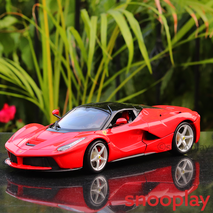 Official Licensed Diecast La Ferrari with Openable Parts (Scale 1:18) - COD Not Applicable