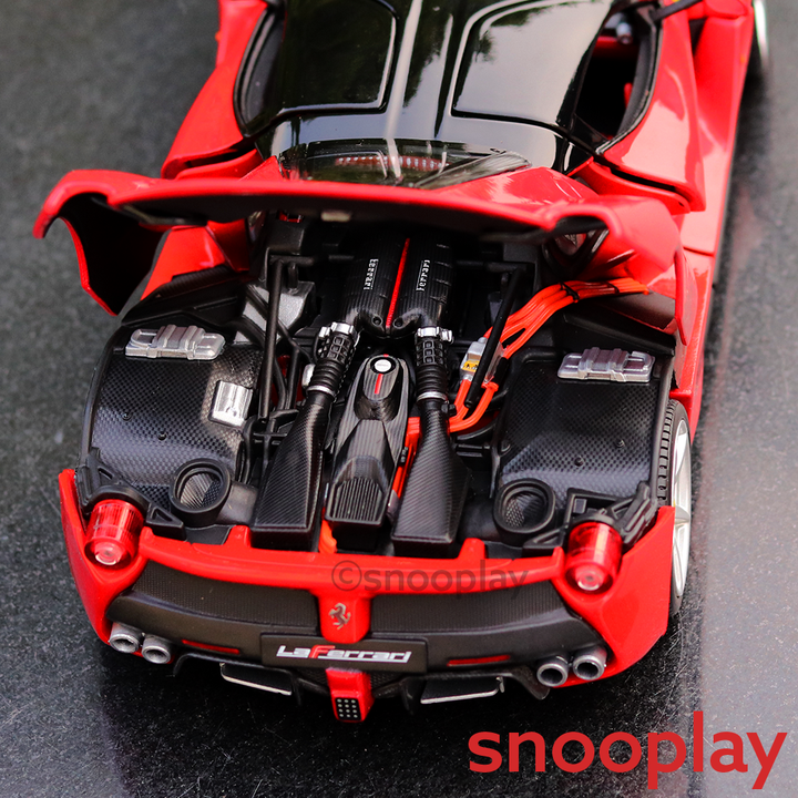 Official Licensed Diecast La Ferrari with Openable Parts (Scale 1:18) - COD Not Applicable