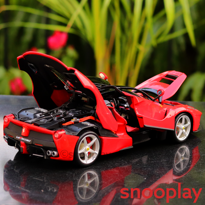 Official Licensed Diecast La Ferrari with Openable Parts (Scale 1:18) - COD Not Applicable