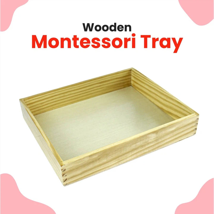 Wooden Montessori Tray