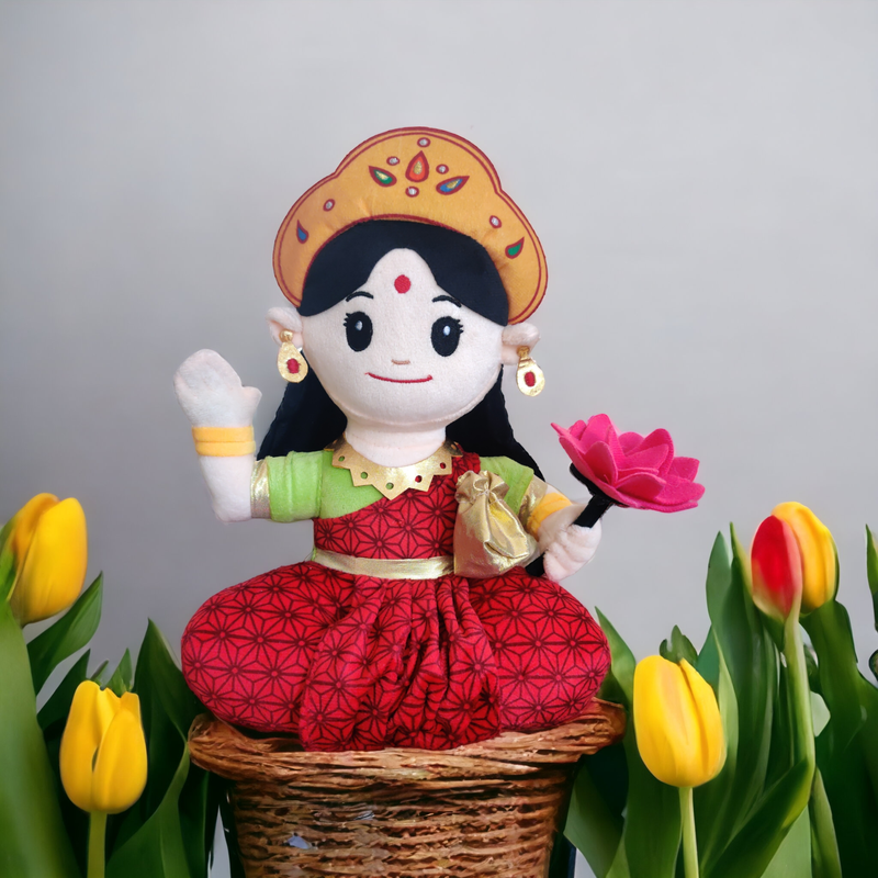 Mantra Singing Baby Lakshmi Soft Toy