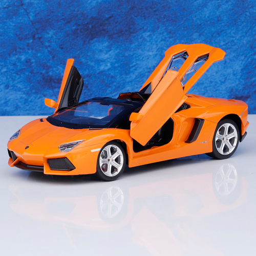 Metal Speed Zone Original Lamborghini Aventador Roaster Licensed Diecast Car with Openable Parts | 1:24 Scale (14 Years till Grown Ups)