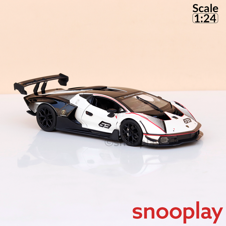 Bburago Original Lamborghini Essenza SCV12 Licensed Diecast Car | 1:24 Scale (14 Years till Grown Ups)