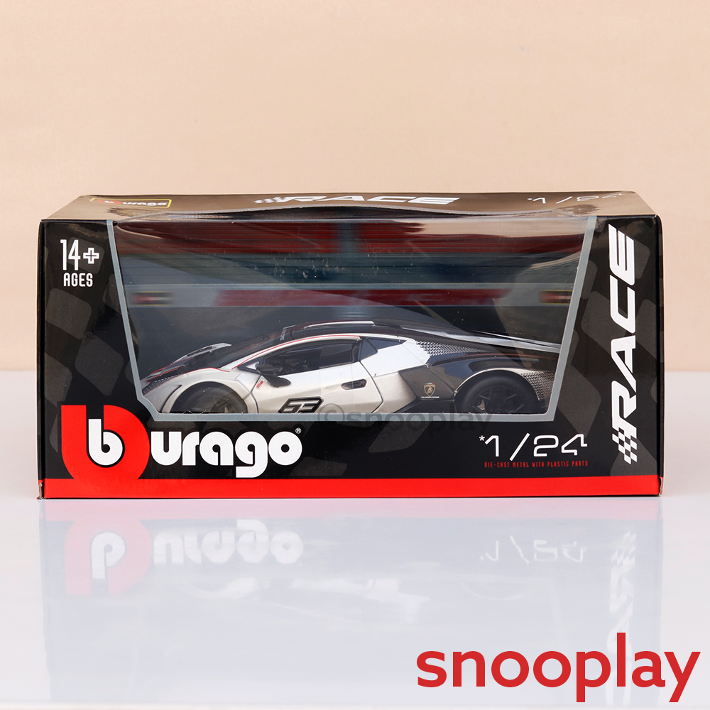 Bburago Original Lamborghini Essenza SCV12 Licensed Diecast Car | 1:24 Scale (14 Years till Grown Ups)