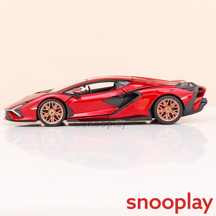 Bburago Original Lamborghini Sian FKP 37 Licensed Diecast Car | 1:24 Scale Model (14 Years Till Grown Ups)
