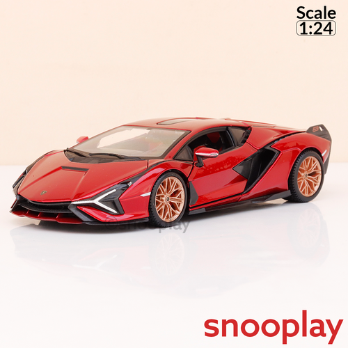 Bburago Original Lamborghini Sian FKP 37 Licensed Diecast Car | 1:24 Scale Model (14 Years Till Grown Ups)