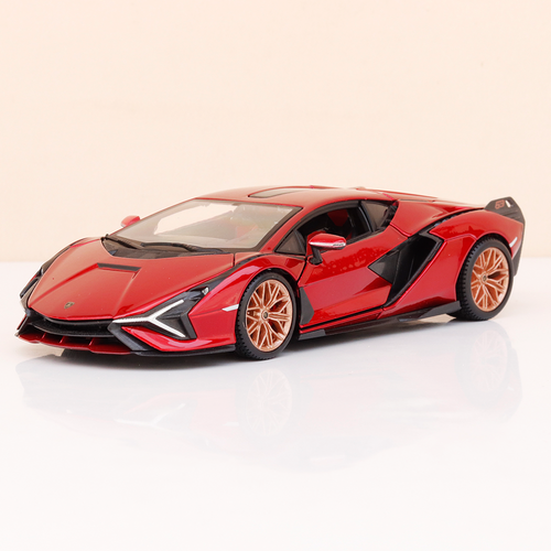 Bburago Original Lamborghini Sian FKP 37 Licensed Diecast Car | 1:24 Scale Model (14 Years Till Grown Ups)